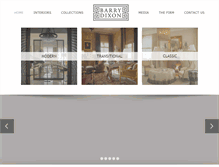 Tablet Screenshot of barrydixon.com